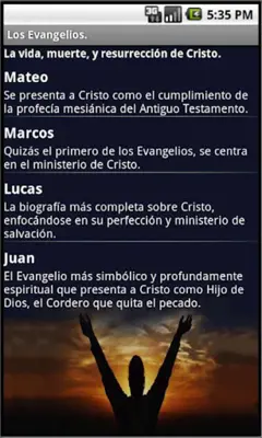 Santa Biblia Reina Valera 1960 android App screenshot 2